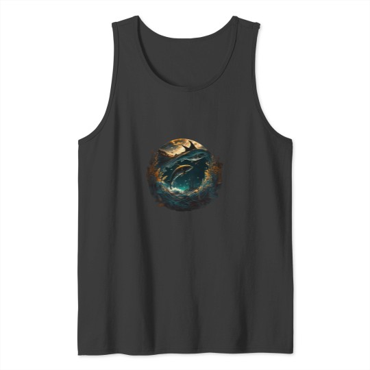 Discover Dolphin Paradise Tank Tops