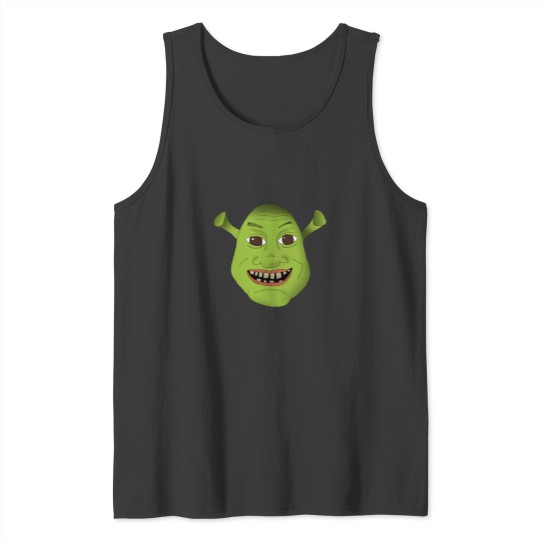Discover Shrek Face Tank Tops