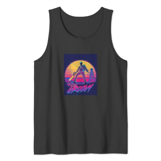 Discover Stay Groovy Tank Tops