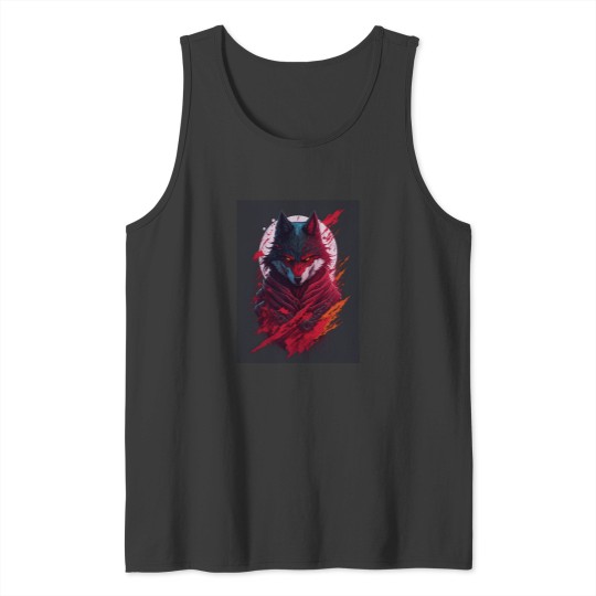 Discover Otaku Wolf Tank Tops