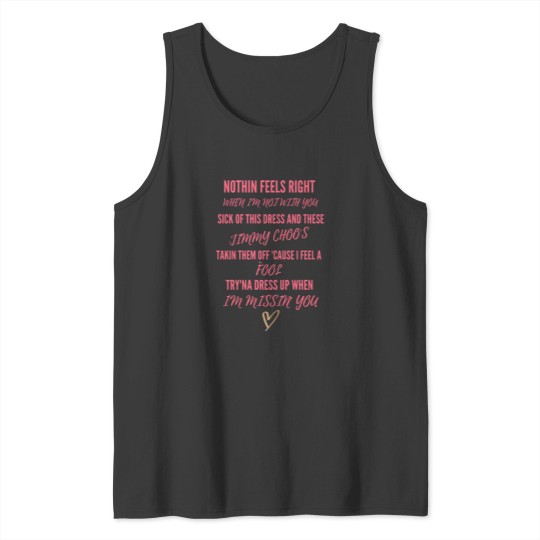 Discover TShontelle-song lyrics Fitted Scoop Tank Tops