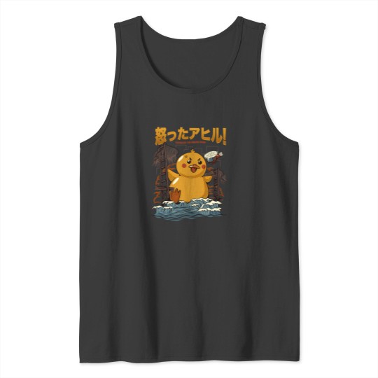 Discover Duck Attack San Francisco Golden Gate By Tobe Fonseca Tank Tops