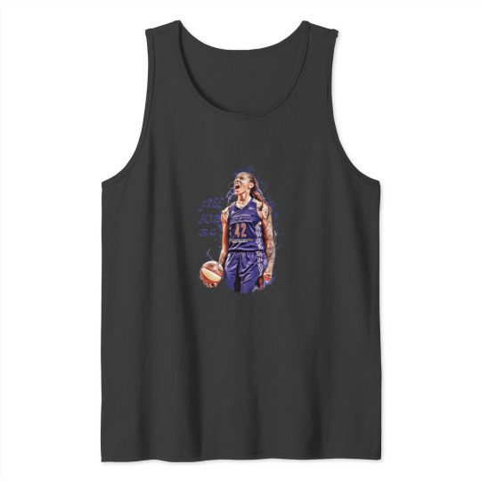 Discover Brittney Griner gratuit pour B.G Joueur de basket-ball américain Support gratuit Brittney Griner Ess Tank Tops