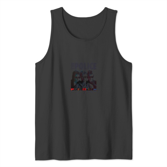 Discover Thé Pólicé Greatest Hits 1 Album Cover  .png Tank Tops