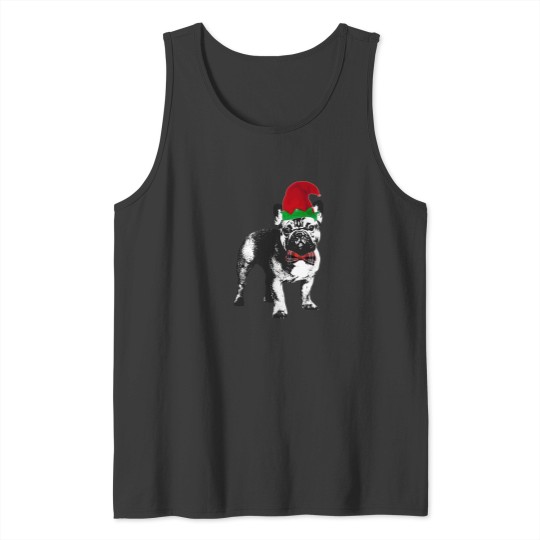 Discover Christmas Frenchie Tank Tops