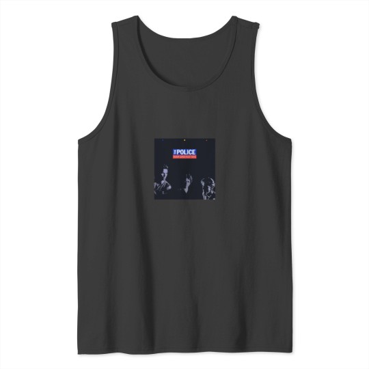 Discover Thé Pólicé Their Greatest Hits Album Cover  .png Tank Tops