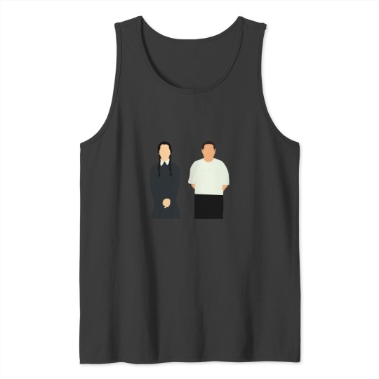 Discover Adams family Sticker Tank Tops