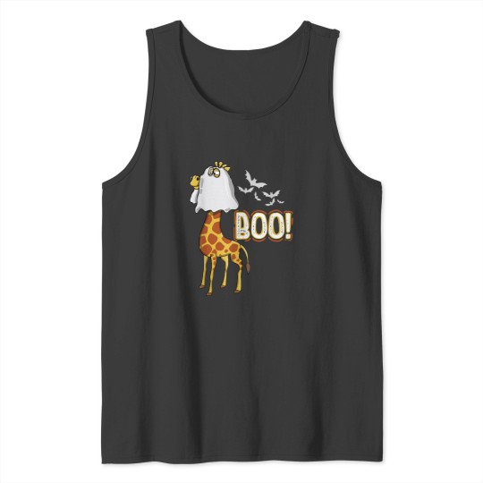 Discover Giraffe Boo Halloween Fun Costume Party Tank Tops