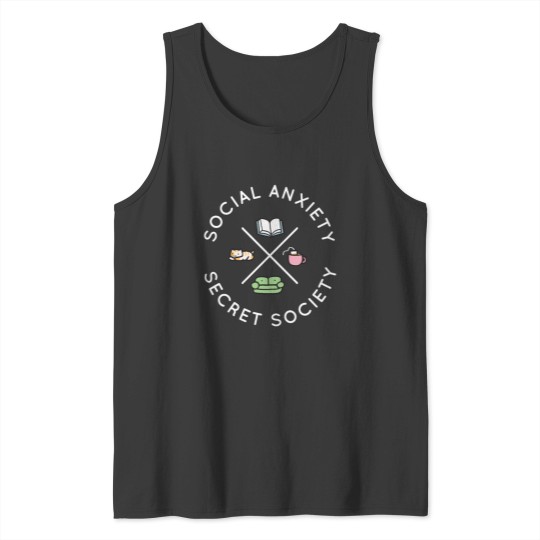 Discover Social anxietys Secret Society Tank Tops