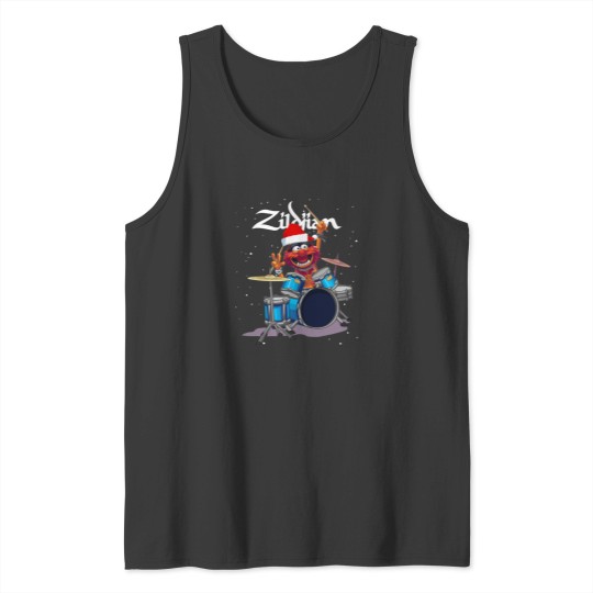 Discover Christmas-Zildjian Muppet Animal Drummer Tank Tops