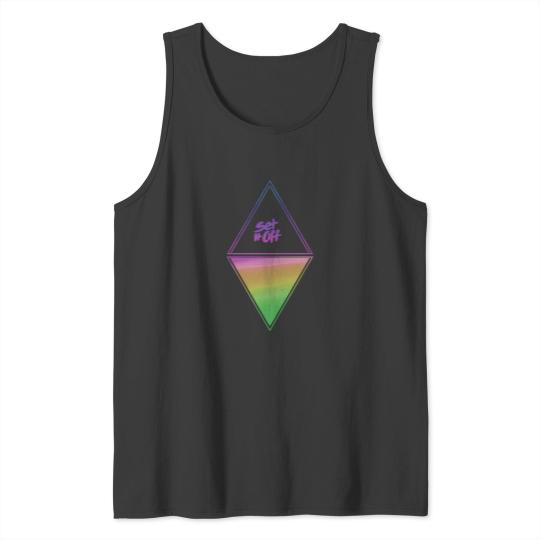 Discover Set it off duality diamond (Fruit pastel) actives Tank Tops