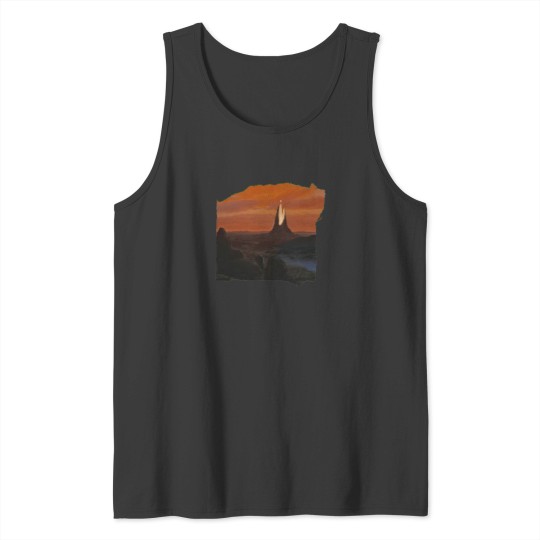 Discover The Ivory Tower Sticker Tank Tops
