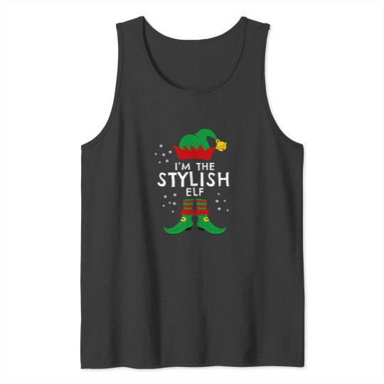 Discover I'M The Stylish Elf Family Matching Christmas 2020 Tank Tops