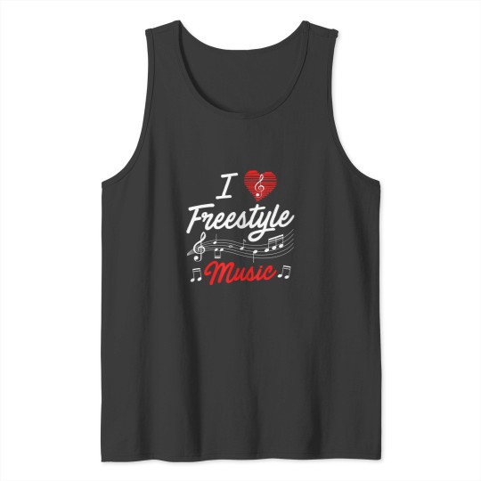 Discover i love freestyle music Tank Tops