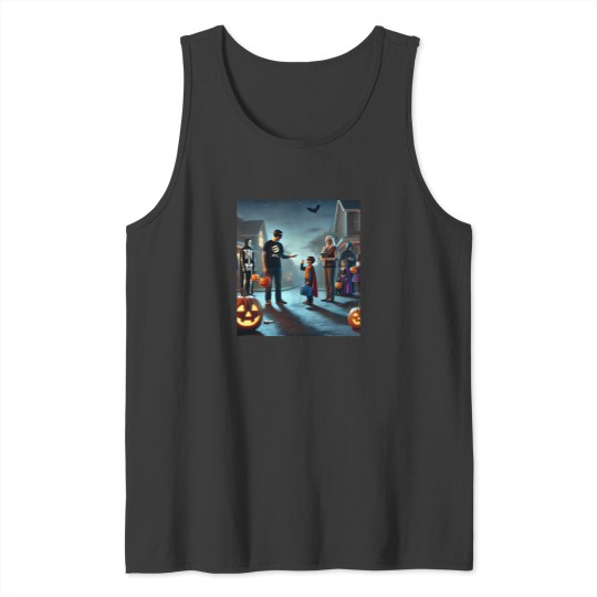 Discover A Silent Halloween - Inclusive Trick-Or-Treating With Asl Tank Tops