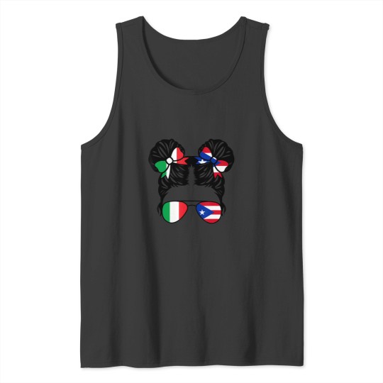 Discover half italian half puerto rican girl italy s heritage Tank Tops