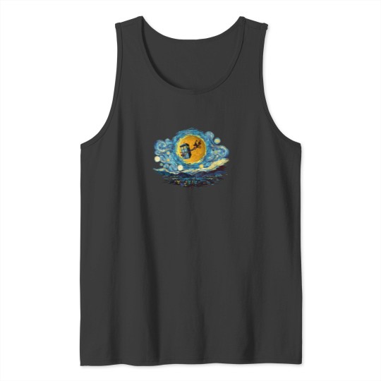 Discover 4Th Doctor Supermoon Starry Night Tank Tops