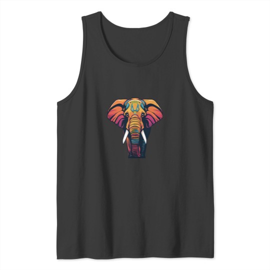 Discover Graphic Elephant Tank Tops