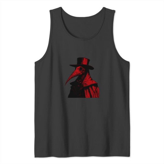 Discover The Plague Doctor With London Burning Tank Tops
