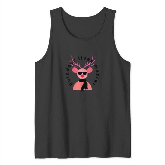 Discover Reindeer Lives Matter Tank Tops