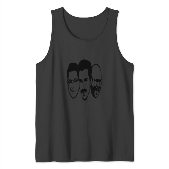 Discover Cum Town Trio Merchandise Tank Tops