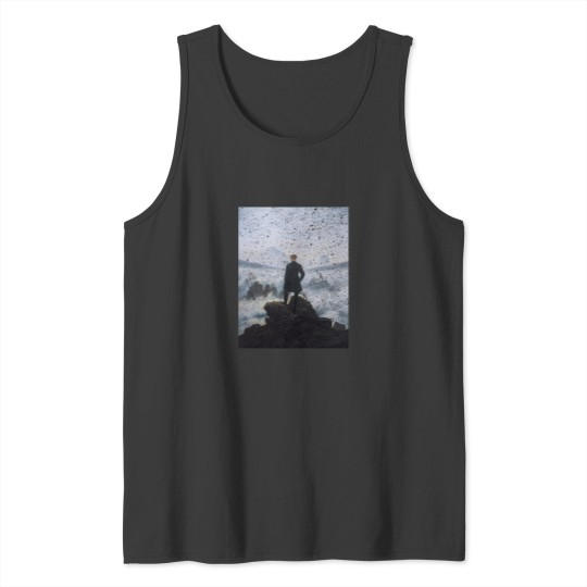 Discover Wanderer Above the Sea Tank Tops