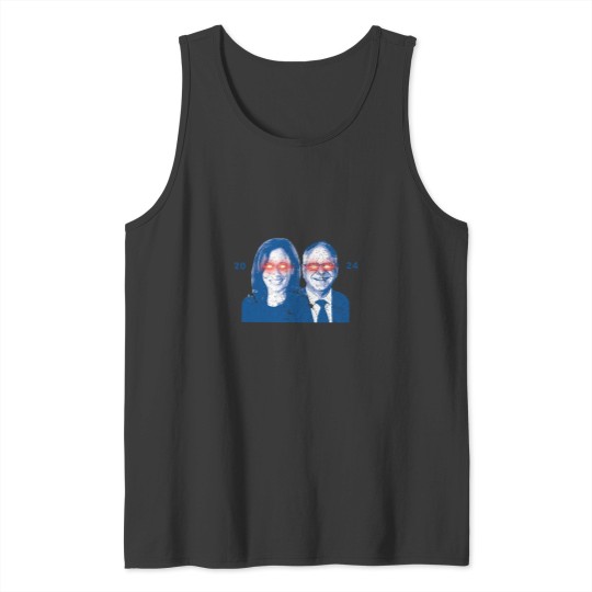 Discover Dark Harris Walz 2024 Active Tank Tops