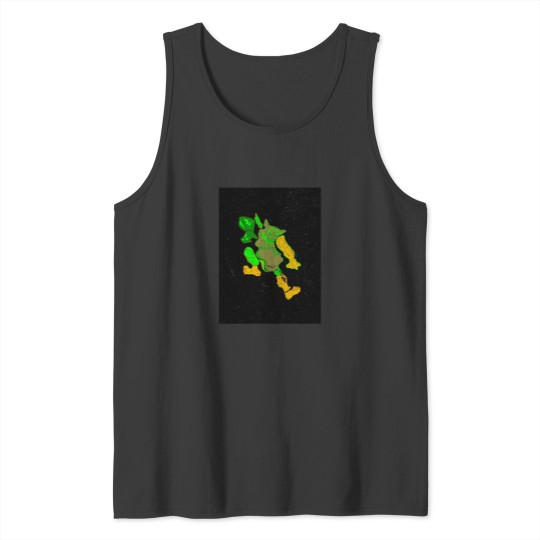 Discover Japanese God of Thunder Graphic Tank Tops