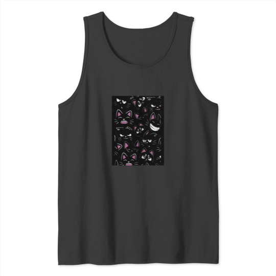 Discover Snowshoe Siamese Cat Graphic(1) Tank Tops