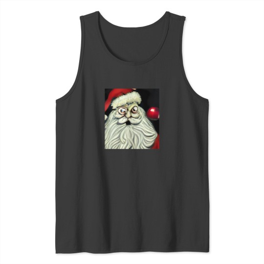 Discover Abstract Grotesque Santa Claus 9 Tank Tops
