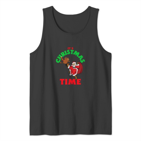 Discover It'S Christmas Time Christmas Shirt Tank Tops