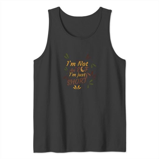 Discover I'M Not An Elf I'M Just Short Christmas Gift For Family And Friends Tank Tops