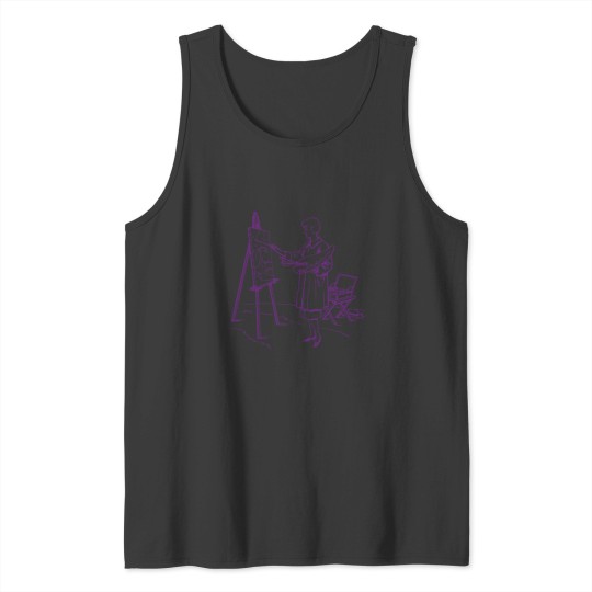 Discover drawing a painting Tank Tops
