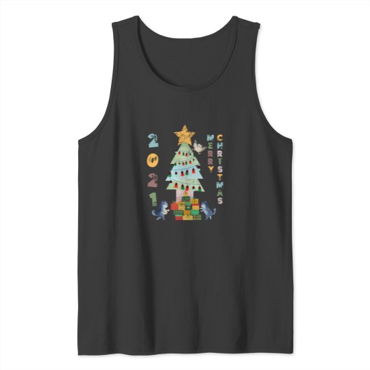 Discover 2021 Merry Christmas Tank Tops