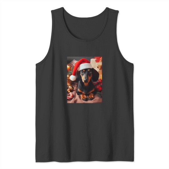Discover Dachshund Christmas 3 Tank Tops