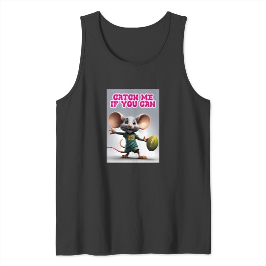 Discover Cute Mouse Rugby Kawaii Tank Tops