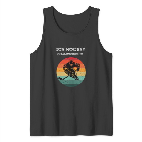 Discover Vintage Ice Hockey Tank Tops