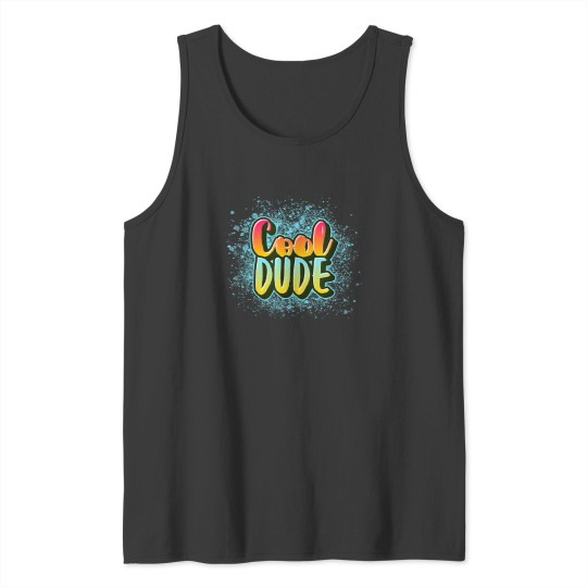 Discover Matching Father and Son Father's Day Gift Cool D Tank Tops