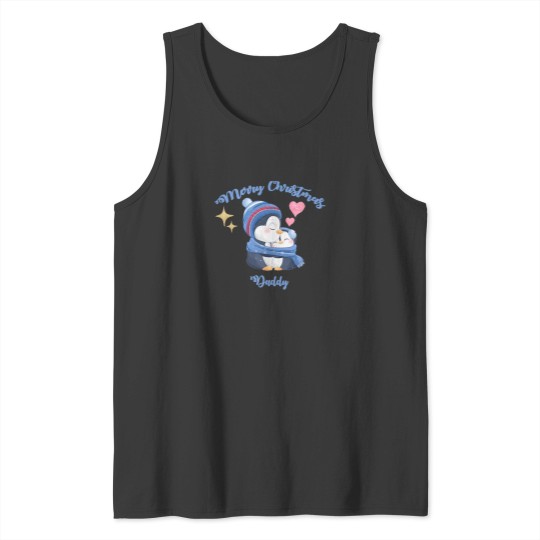 Discover Cute Penguin Merry Christmas- Merry Christmas Daddy Tank Tops