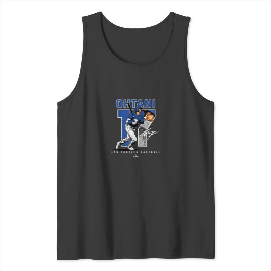Discover Number And Portrait Shohei Ohtani Los Angeles Ml Tank Tops