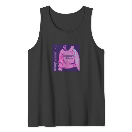 Discover Hockey Princess Book Cover And Spine Tank Tops