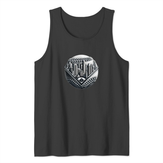 Discover Urban Pitch Miami Skyline Tank Tops
