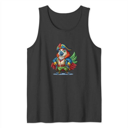 Discover Pirate Parrot Tank Tops