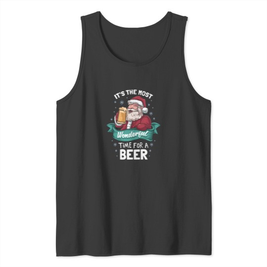 Discover It'S The Most Wonderful Time For A Beer Tank Tops