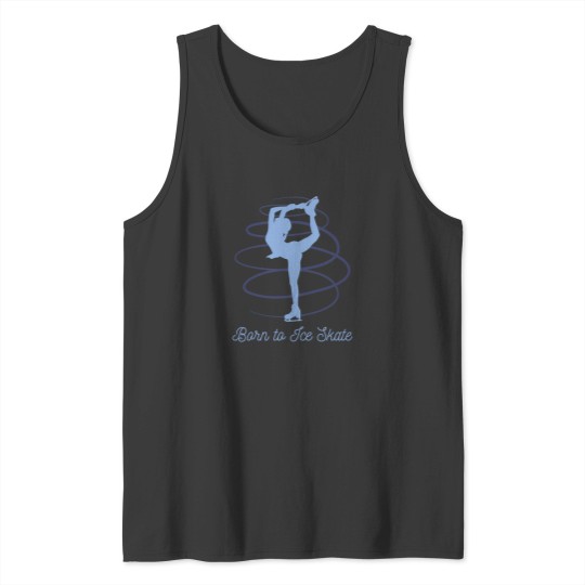 Discover Hockey Skates Ice Skating Tank Tops