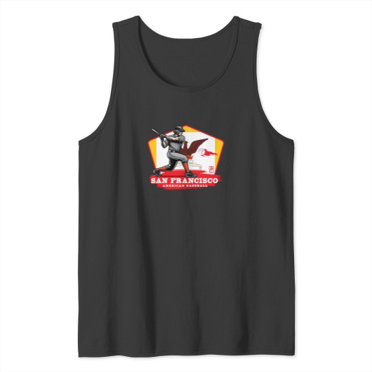 Discover San Francisco Baseball Tank Top - American Spirit