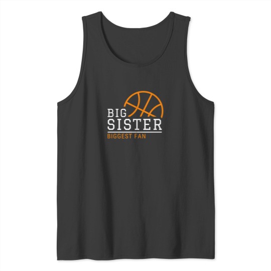 Discover Big Sister Basketball Fan Tank Top