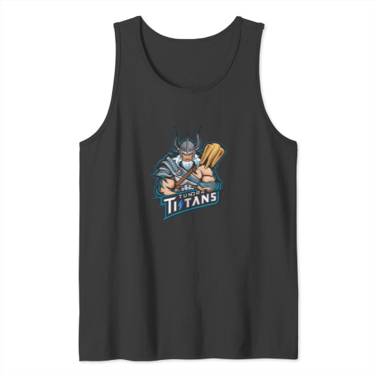 Discover Tundra Titans Freely Invented Sports Team Tank Tops