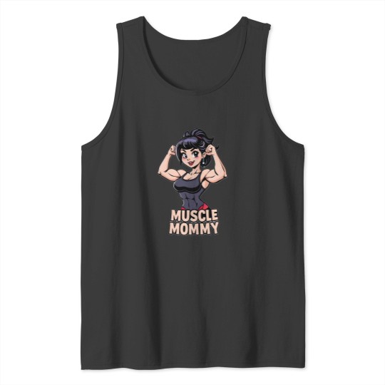 Discover Muscle mommy Tank Tops