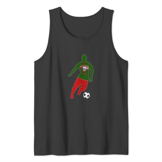 Discover Portugal Soccer Football Player Tank Tops